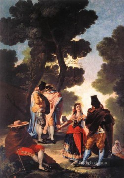 アンダルシアの散歩 ロマンチックでモダンなフランシスコ・ゴヤ Oil Paintings